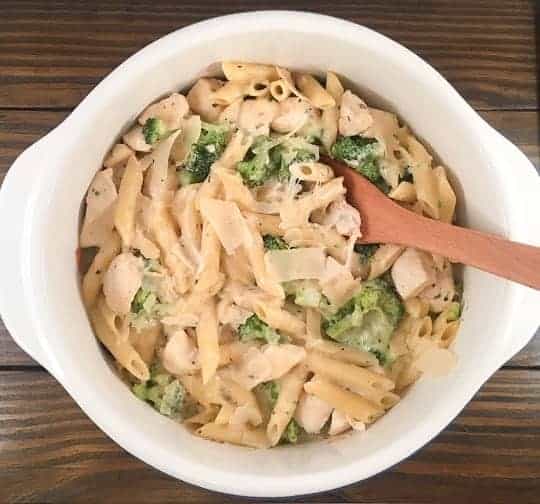 Chicken Broccoli Alfredo with Penne Pasta Recipe - My Kitchen Serenity