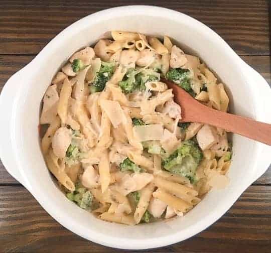 Chicken Broccoli Alfredo with Penne Pasta