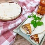 Low Carb Buffalo Chicken and Bacon Wrap