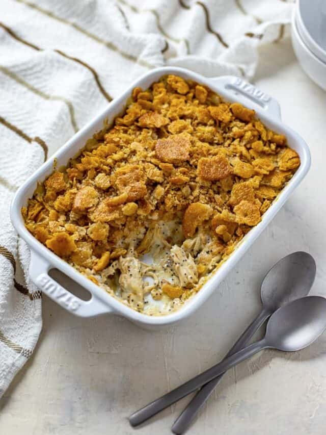 Poppy Seed Chicken Casserole