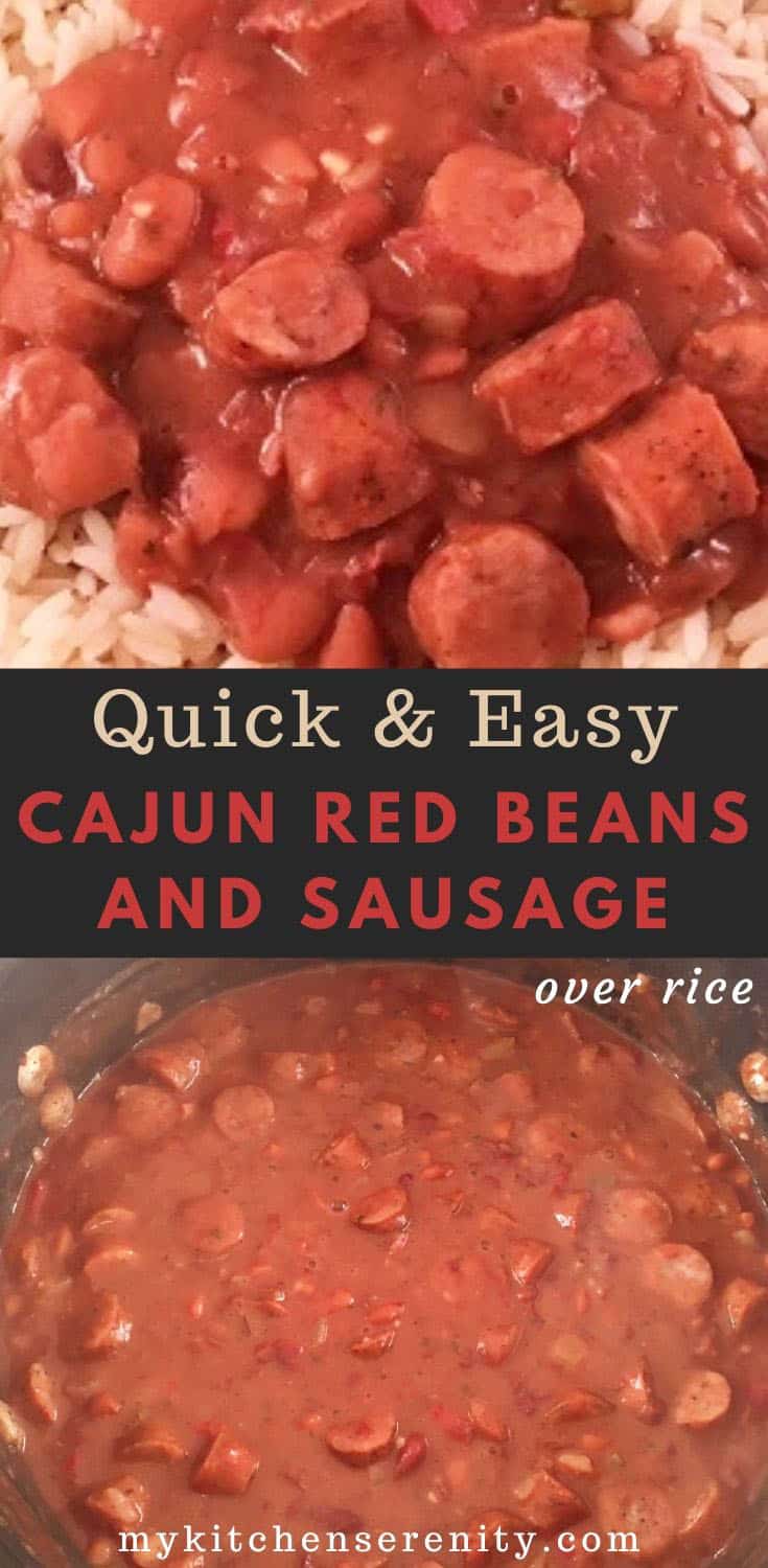 Easy Red Beans and Rice with Sausage My Kitchen Serenity