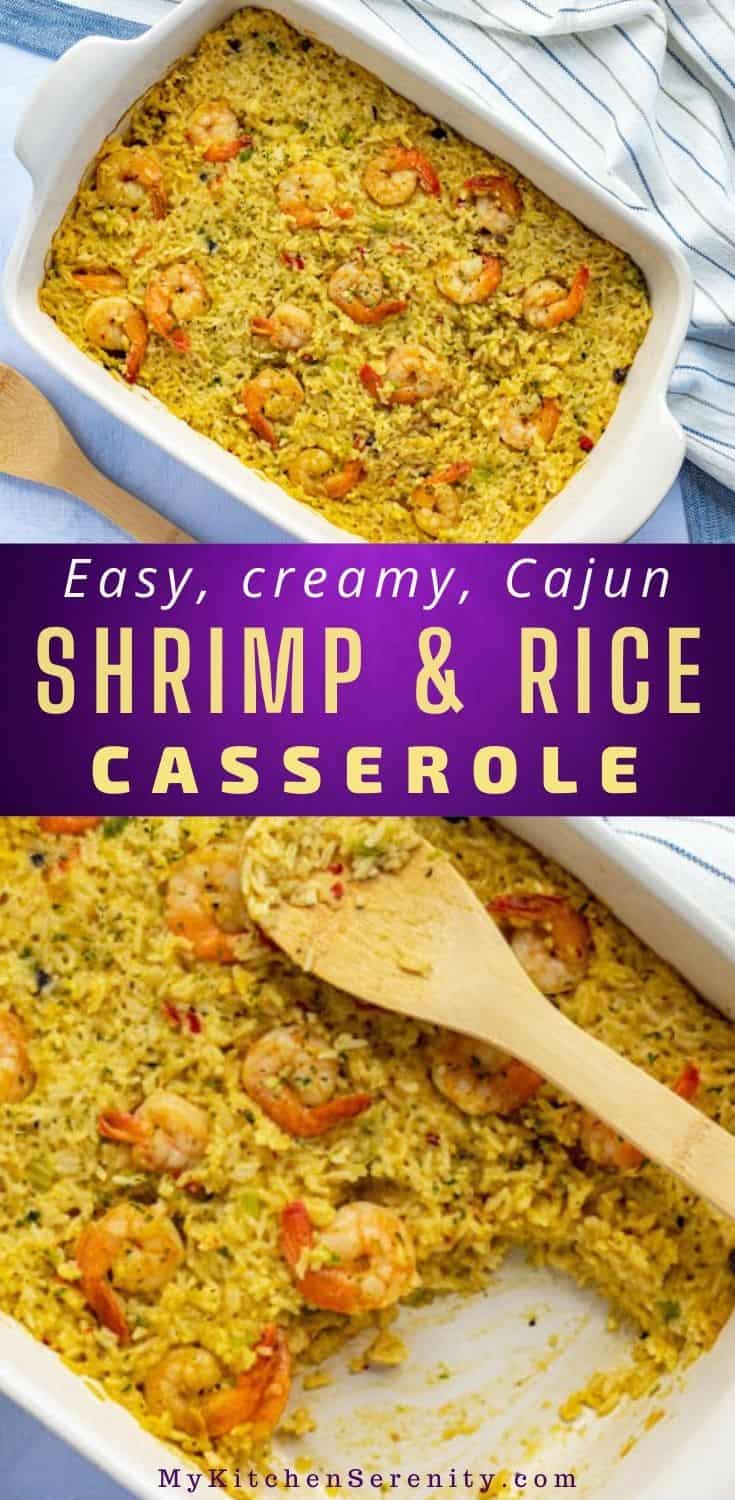 Easy Shrimp And Rice Casserole My Kitchen Serenity