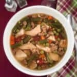 low carb chicken vegetable soup