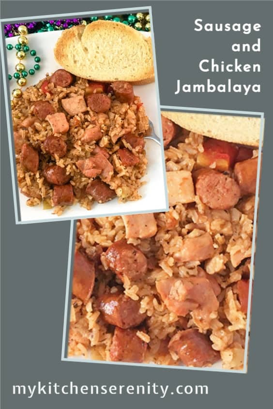 Chicken and Sausage Jambalaya My Kitchen Serenity