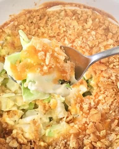 casseroles with ritz cracker topping