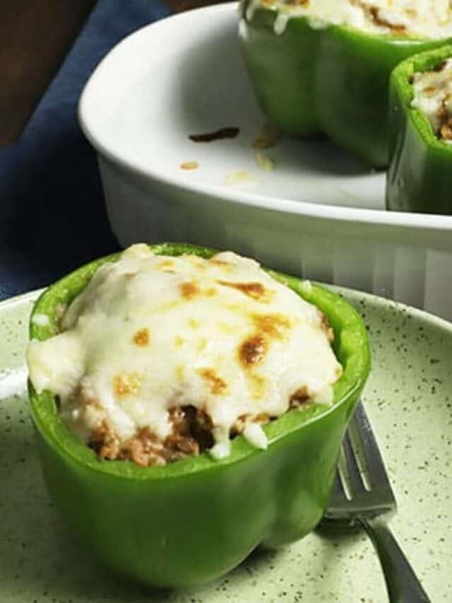 Keto Stuffed Bell Peppers Story