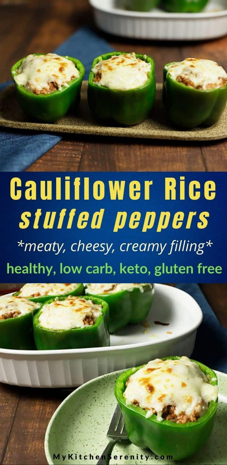 Keto Stuffed Bell Peppers My Kitchen Serenity