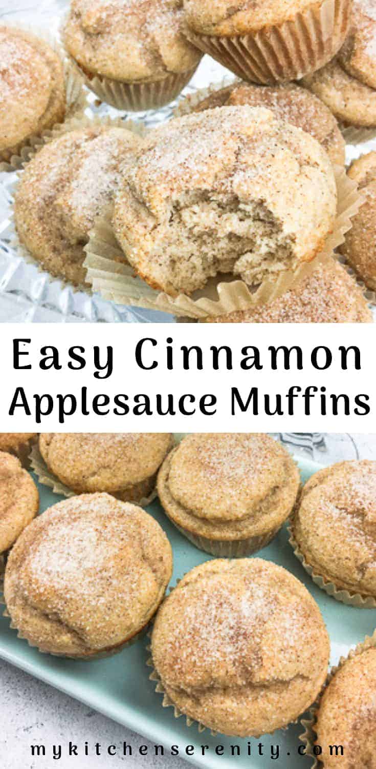 Cinnamon Applesauce Muffins - My Kitchen Serenity