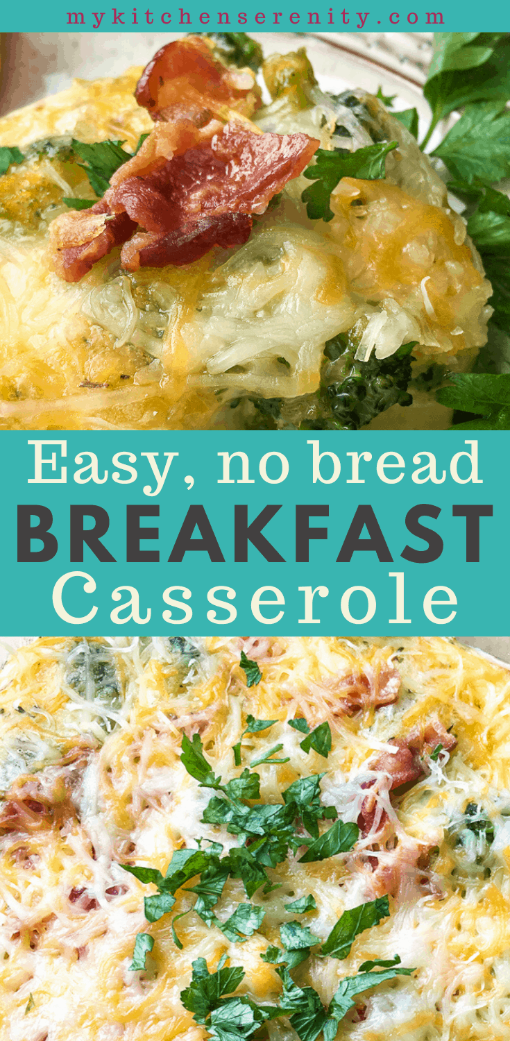 Low-Carb Breakfast Casserole - My Kitchen Serenity