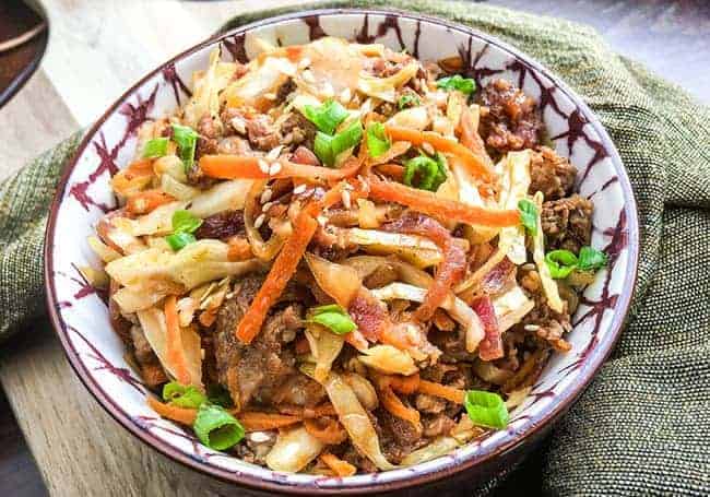 Egg Roll in a Bowl My Kitchen Serenity