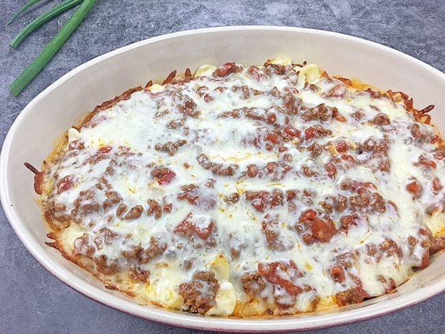 Baked Beef and Noodle Casserole