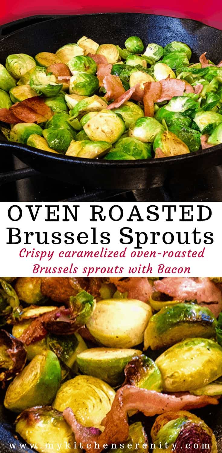 Keto Brussels Sprouts with Bacon - My Kitchen Serenity