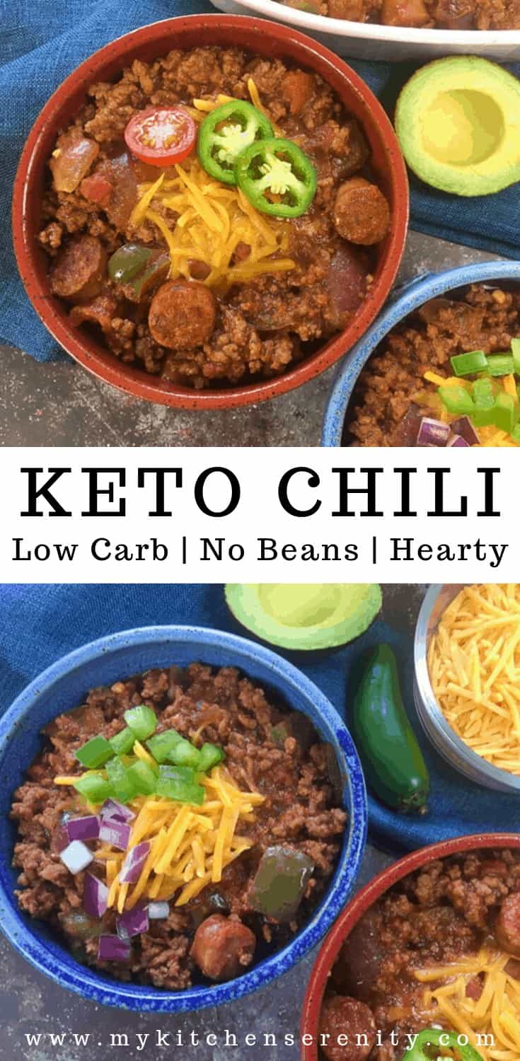Keto Chili Con Carne - My Kitchen Serenity