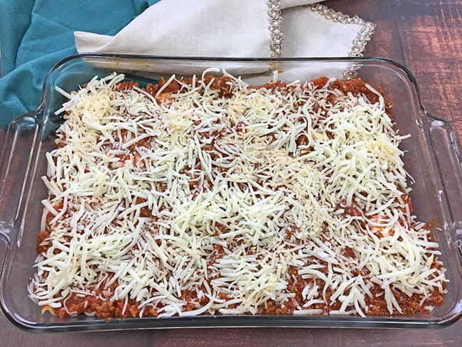 Easy Meat Lasagna - My Kitchen Serenity