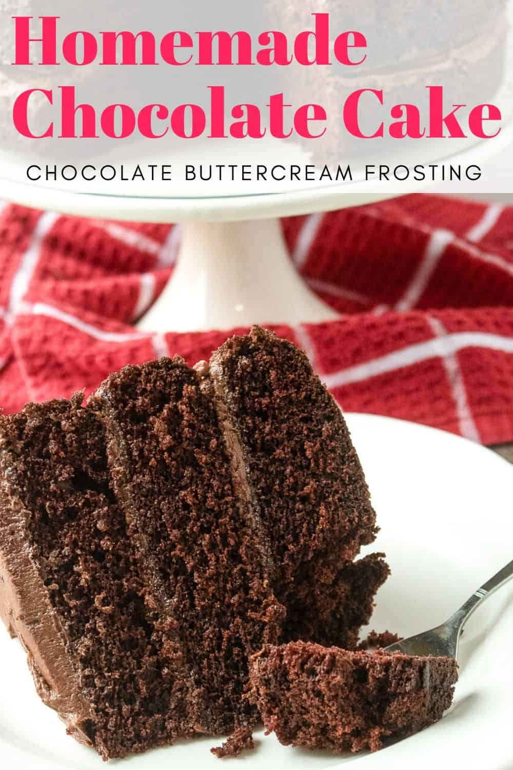 Triple Layer Chocolate Cake My Kitchen Serenity