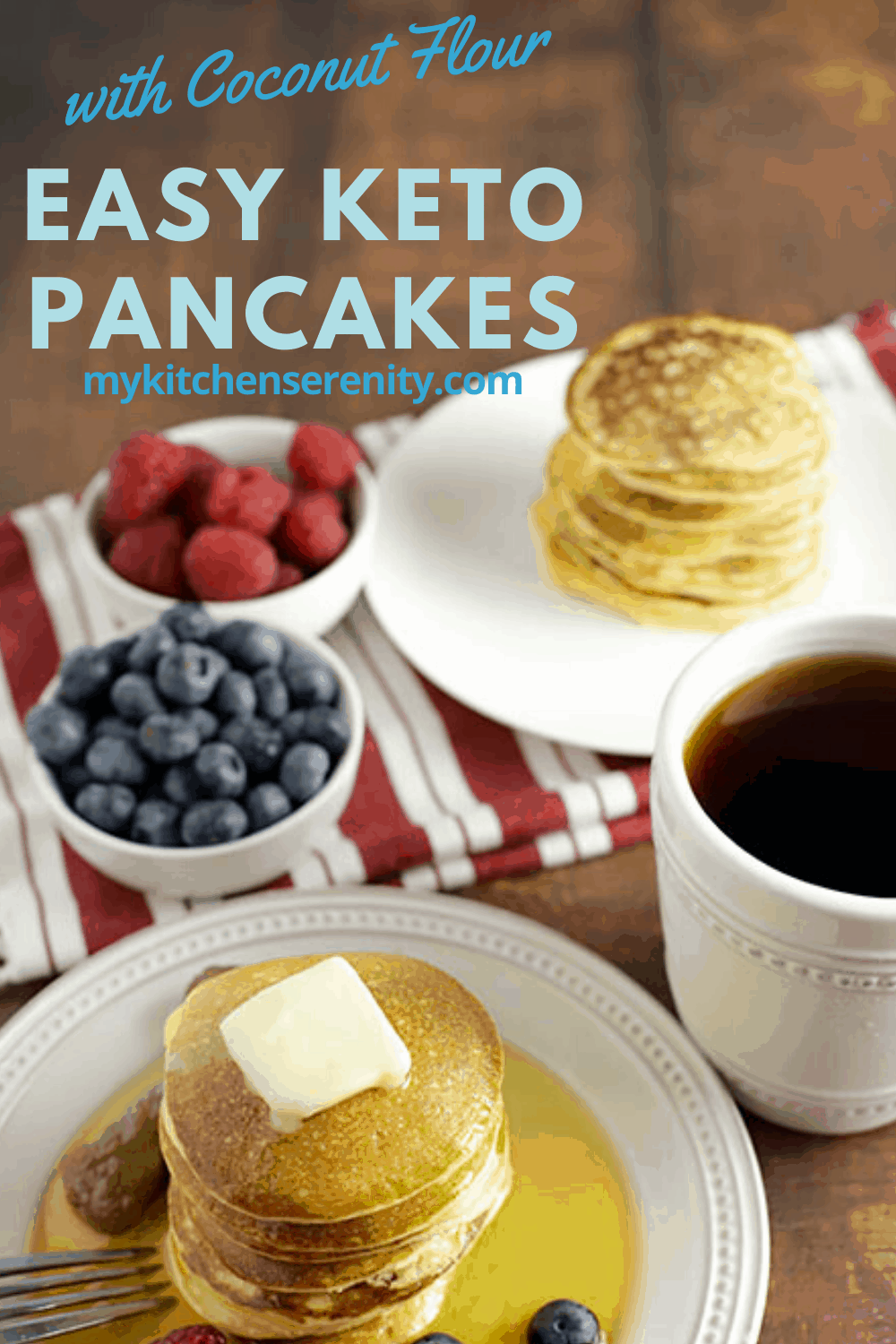 Easy and Delicious Keto Pancakes with Coconut Flour - My Kitchen Serenity