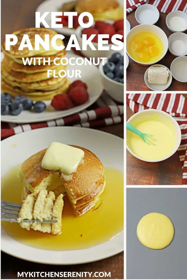 Easy And Delicious Keto Pancakes With Coconut Flour My Kitchen Serenity