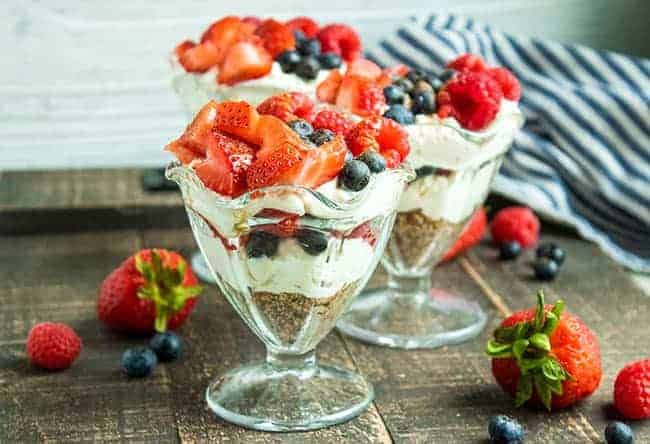 Greek Yogurt Berry Parfaits My Kitchen Serenity 