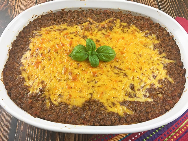 Easy Beef Enchilada Casserole - My Kitchen Serenity