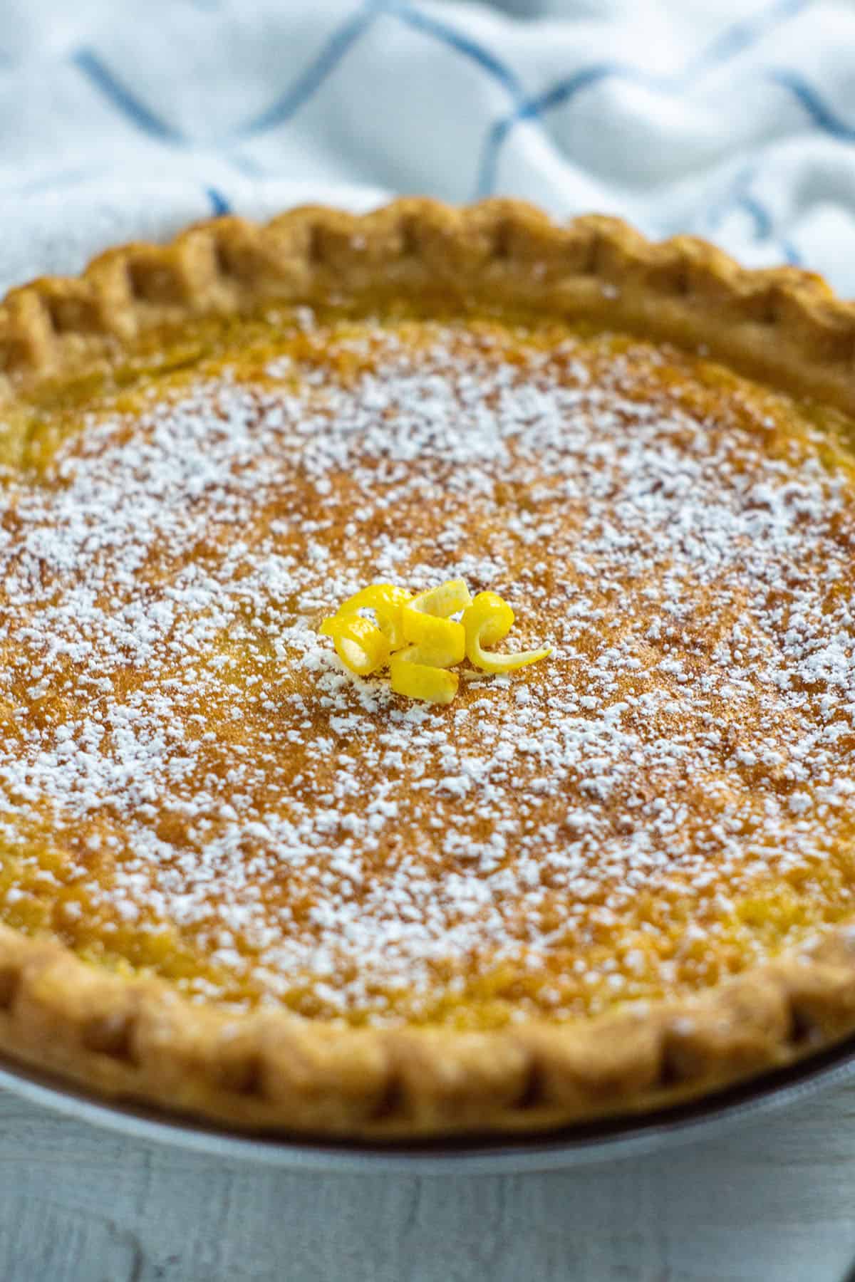 Southern Lemon Chess Pie Recipe - My Kitchen Serenity