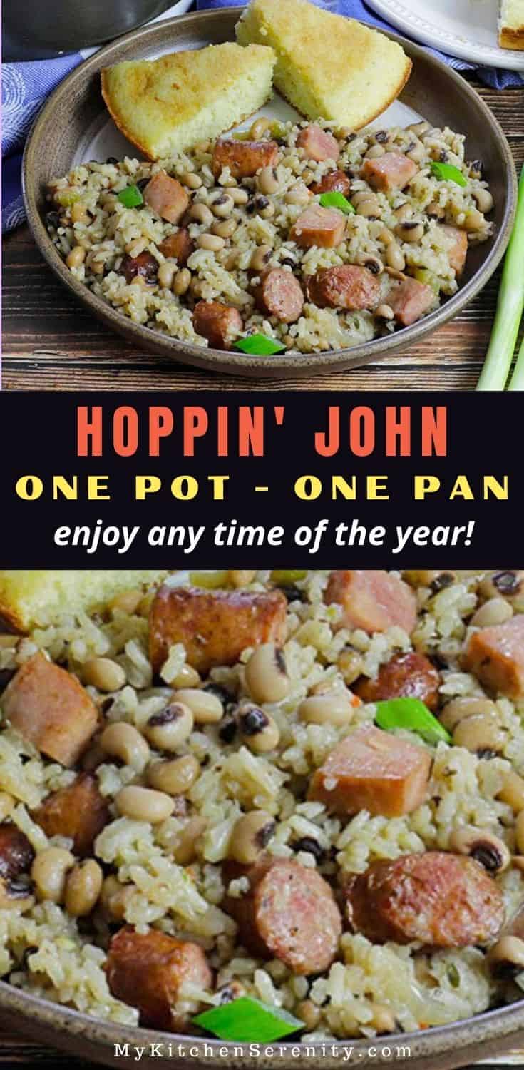 Easy Cajun Hoppin John Recipe - My Kitchen Serenity