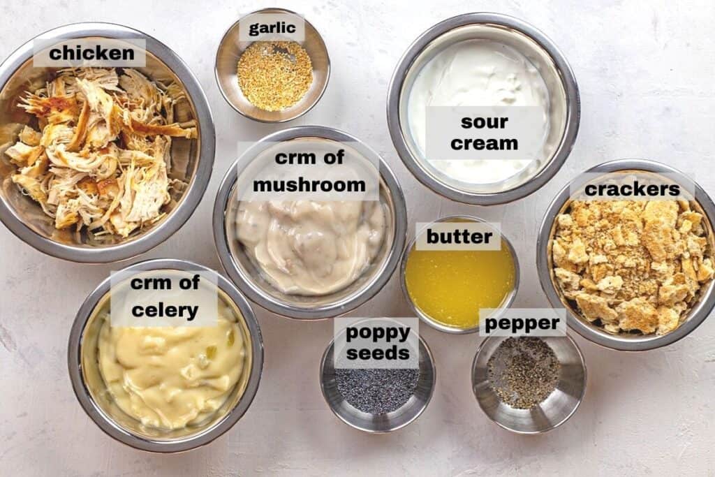 Southern Poppy Seed Chicken Casserole My Kitchen Serenity