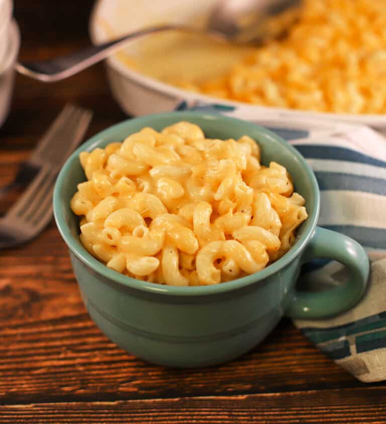 Southern Mac and Cheese Baked - My Kitchen Serenity