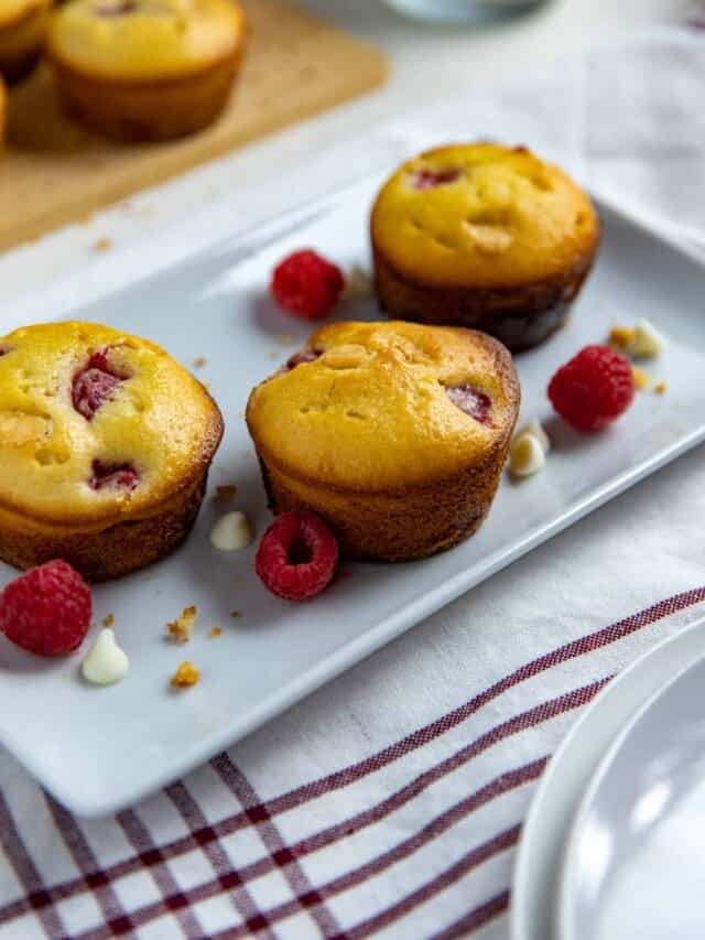 Raspberry White Chocolate Muffins Recipe