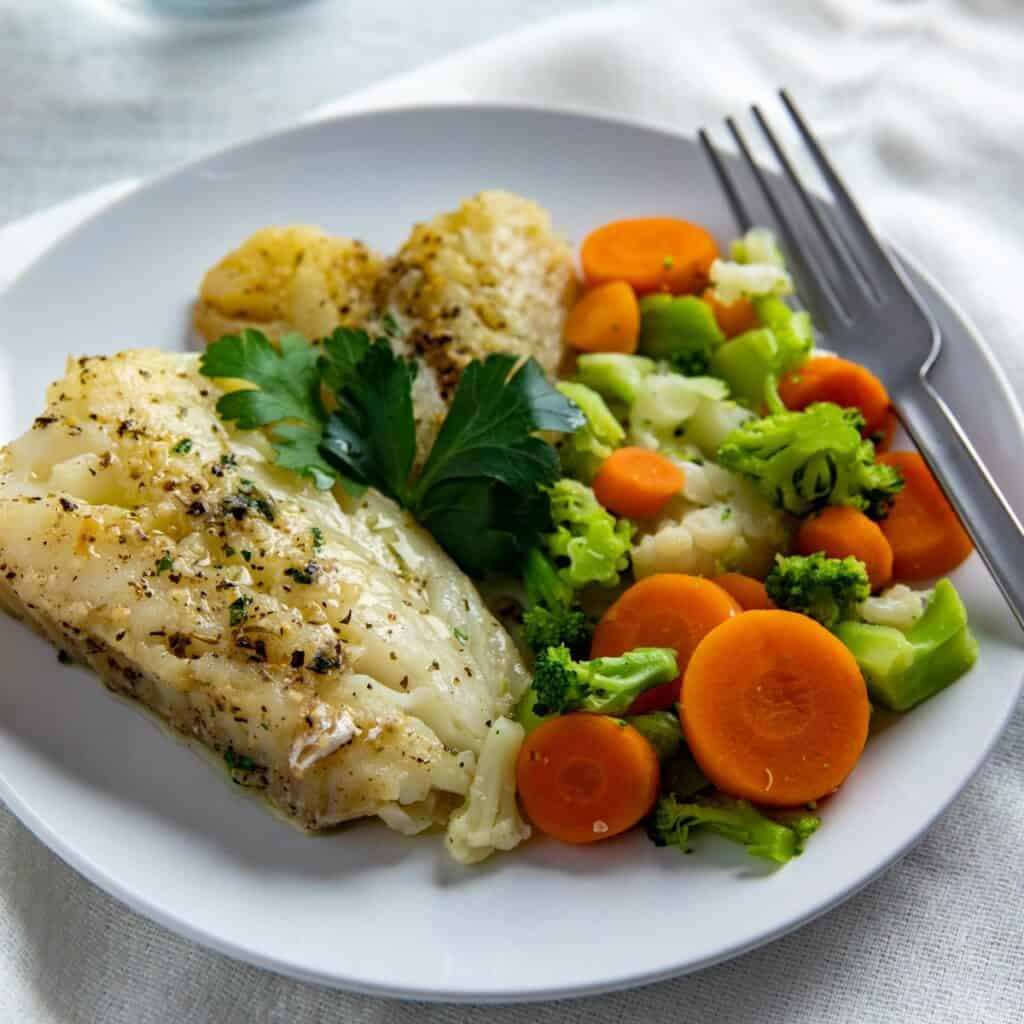 Keto Cod with Garlic Herb Butter My Kitchen Serenity