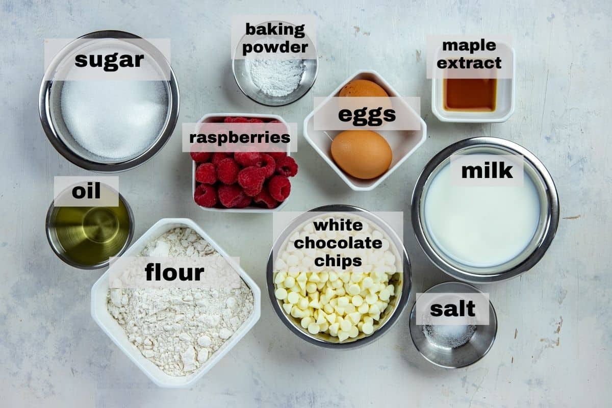 ingredients measured out in individual containers