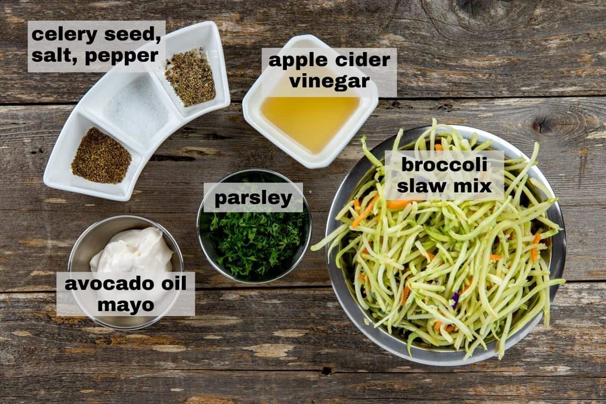 ingredients measured out in individual containers