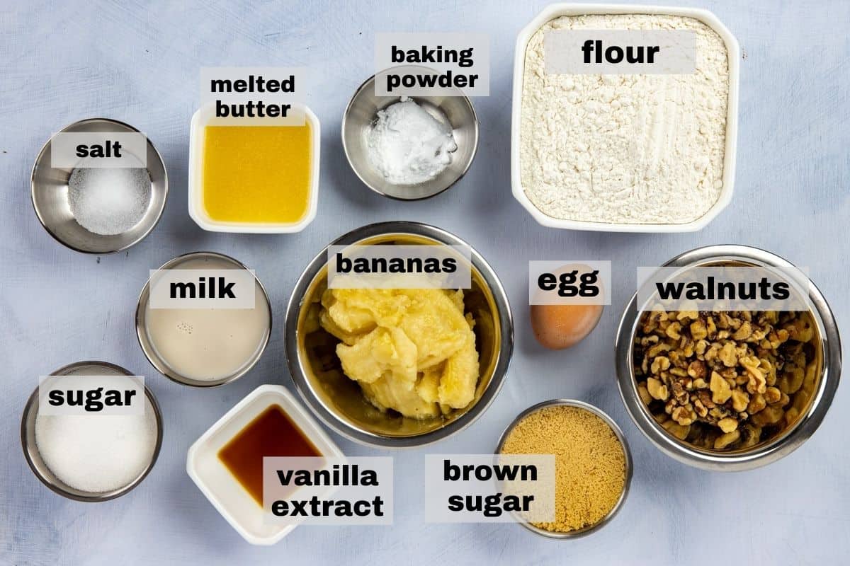 ingredients measured out in individual bowls