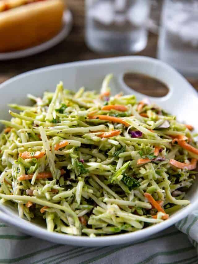 Keto Broccoli Slaw Recipe Story