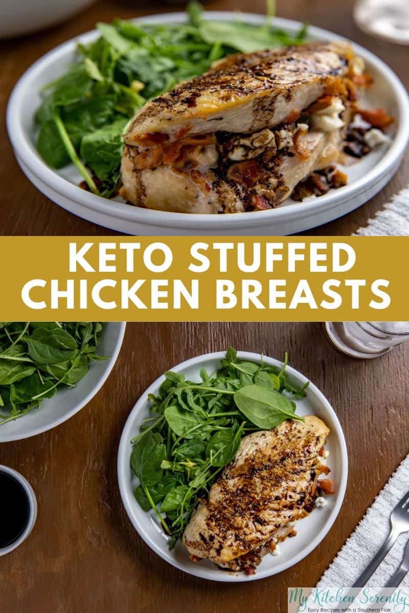 Keto Stuffed Chicken Breasts - My Kitchen Serenity