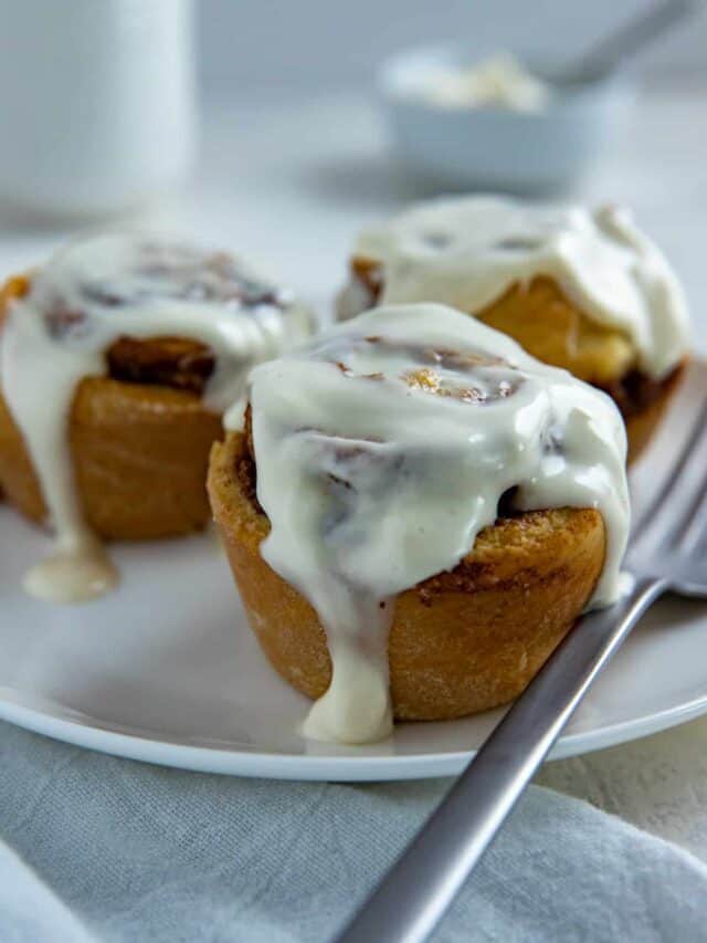 Muffin Pan Cinnamon Rolls Story