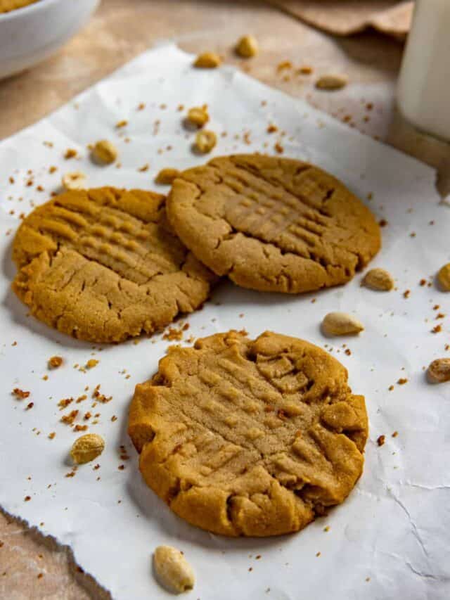 Chewy Peanut Butter Cookies Story