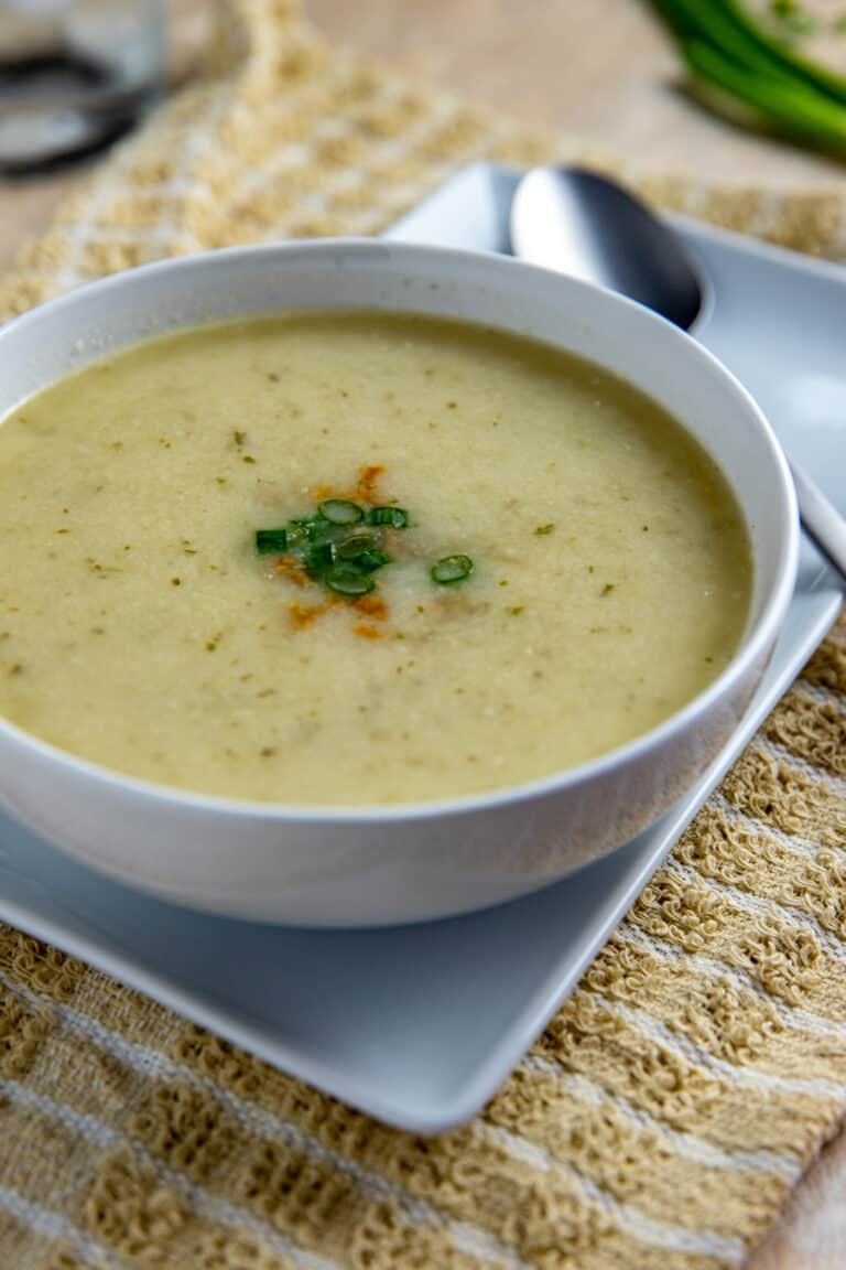 Keto Cauliflower Soup - My Kitchen Serenity