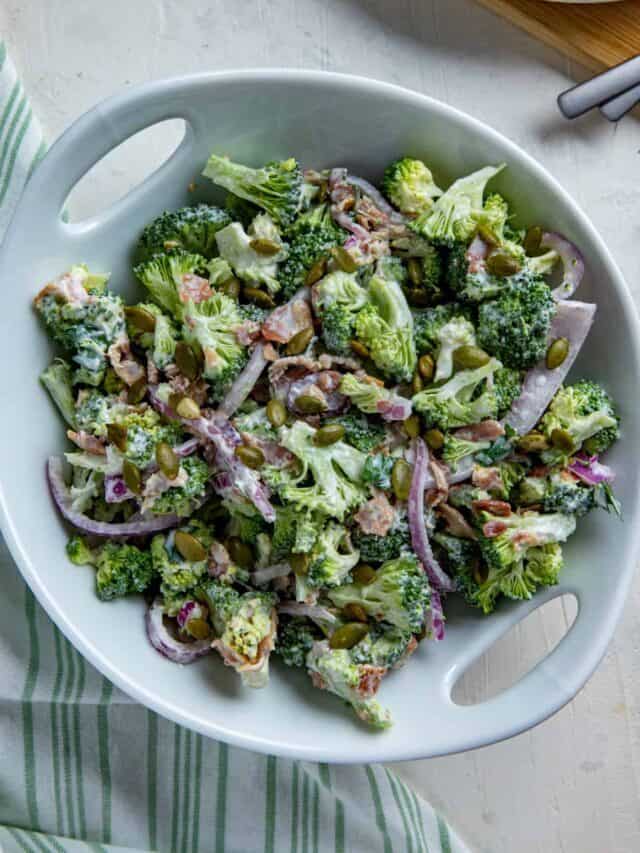 Broccoli Bacon Salad Story