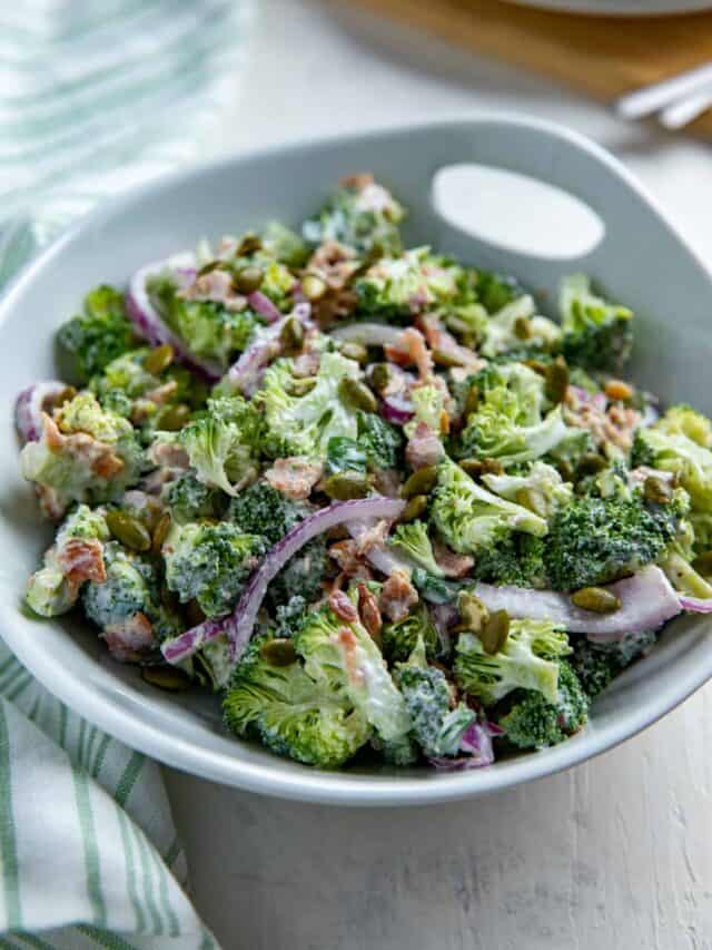 Broccoli Salad without Mayo