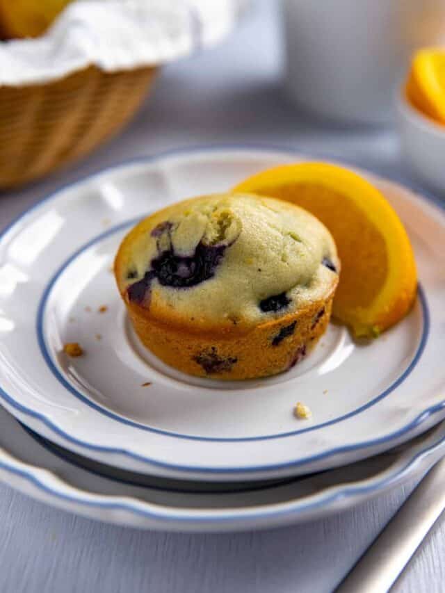 Blueberry Orange Muffins Story