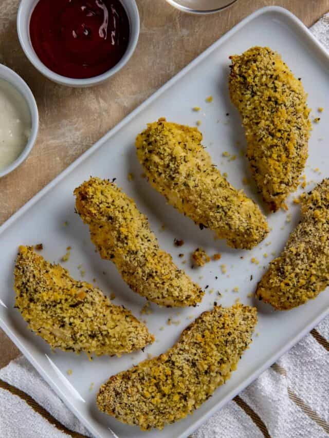 Panko Chicken Tenders Story My Kitchen Serenity