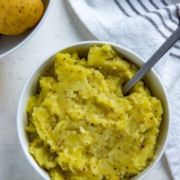Dairy Free Olive Oil Mashed Potatoes