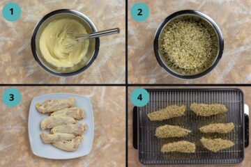 Panko Chicken Tenders - My Kitchen Serenity