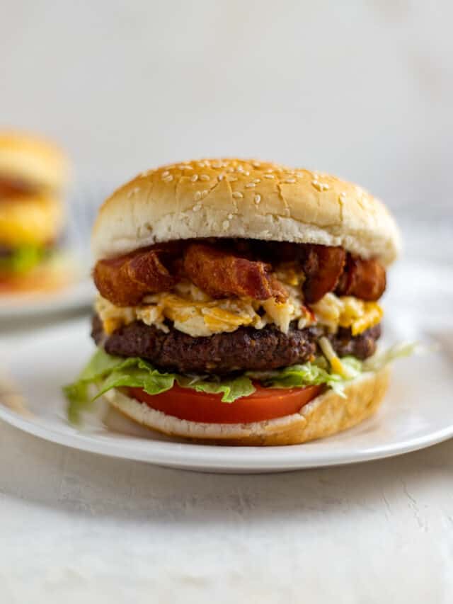 Bacon Blue Cheese Burgers Story