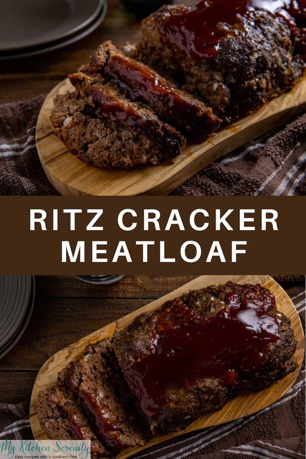 Ritz Cracker Meatloaf My Kitchen Serenity 4369