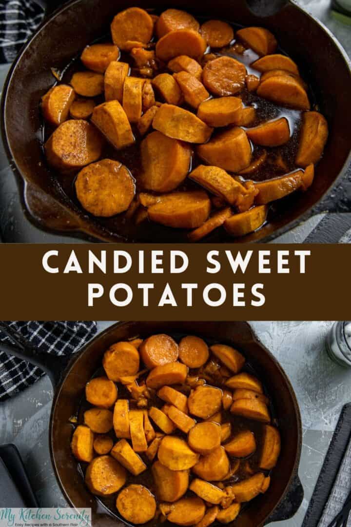 Stove Top Candied Sweet Potatoes - My Kitchen Serenity