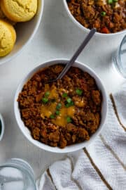 Southern Homemade Chili - My Kitchen Serenity