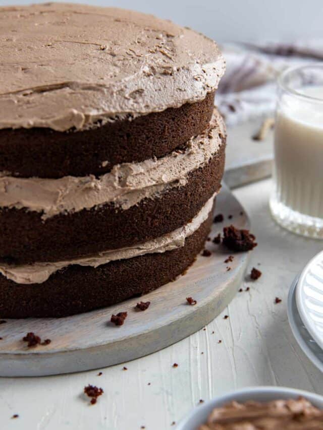 3 Layer Chocolate Cake Recipe