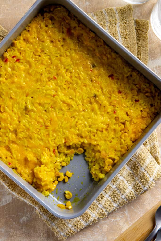 Corn and Rice Casserole My Kitchen Serenity