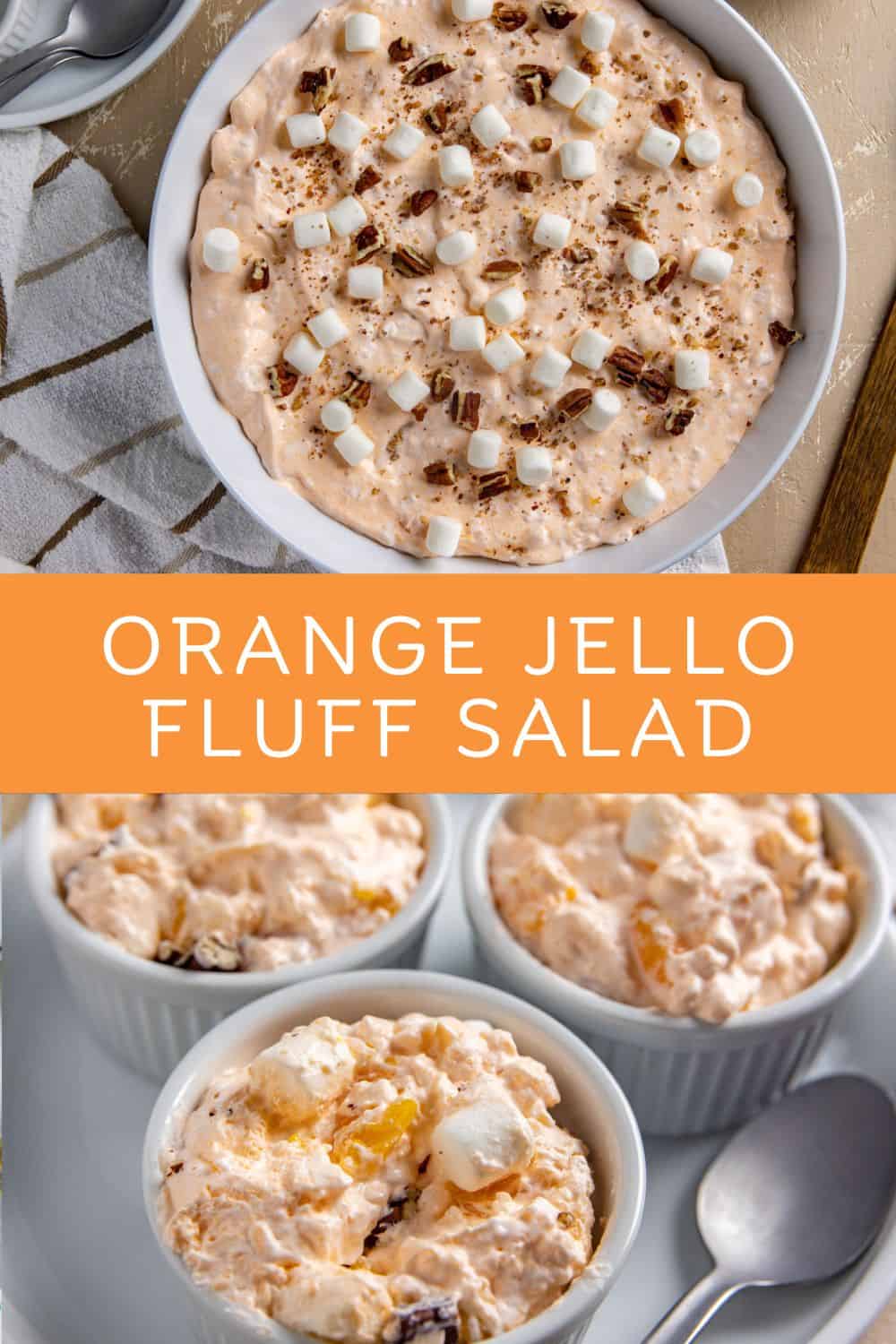 Orange Jello Fluff Salad My Kitchen Serenity